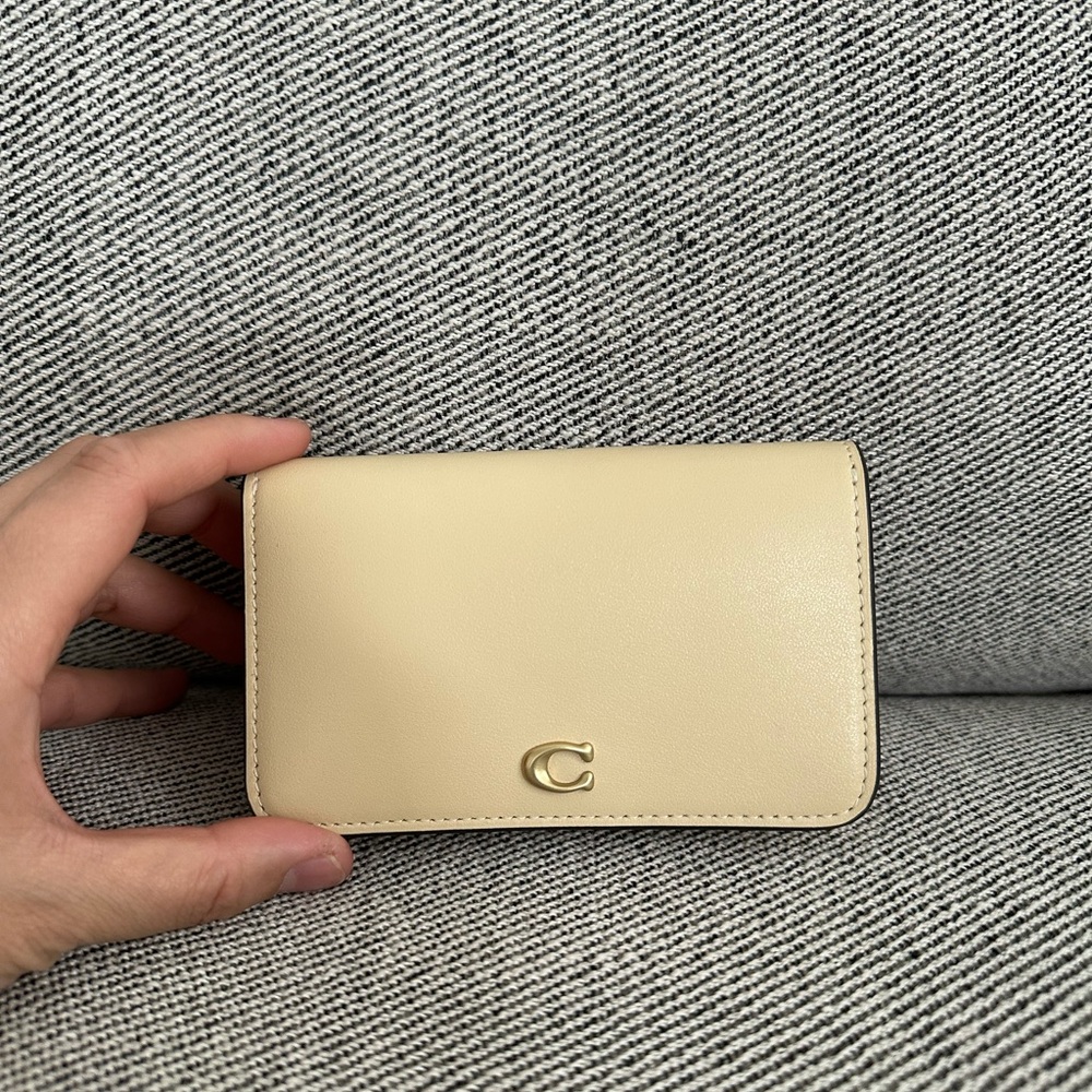 Coach slim wallet -moonlight